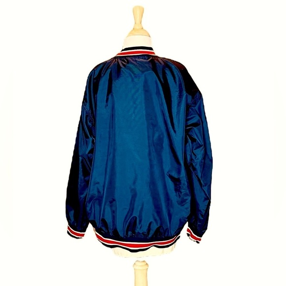 Bulldogs Uniforms Express Unisex Baseball Rain Pullover Windbreaker Size YXL - Picture 4 of 11